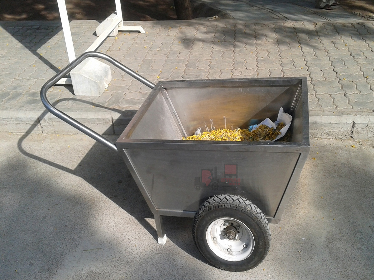 Stainless Steel Wheel Barrow Trolley